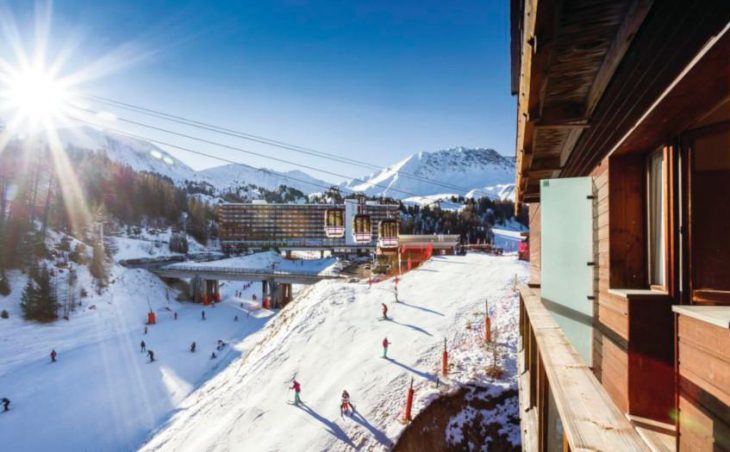 Hotel Terra Nova, La Plagne, Balcony